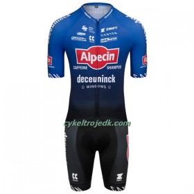 Cykeltøj + Cykelshorts 2022 Tour de France Alpecin Deceuninck Blå